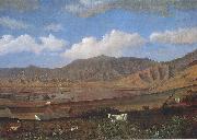 Enoch Wood Perry, Jr. Kualoa Ranch, Oahu France oil painting artist